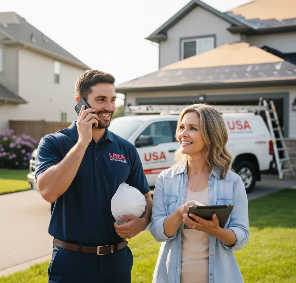 USA Roof Repair Experts customer support in Odem